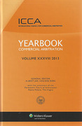 Cover of Yearbook Commercial Arbitration 2013: Volume 38