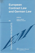 Cover of European Contract Law and German Law