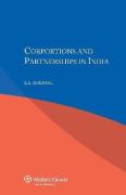 Cover of Corporations and Partnerships in India