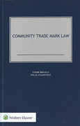 Cover of Community Trade Mark Law (eBook)