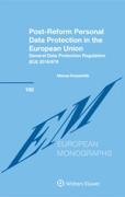 Cover of Post-Reform Personal Data Protection in the European Union: General Data Protection Regulation (EU) 2016/679