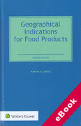 Cover of Geographical Indications for Food Products (eBook)
