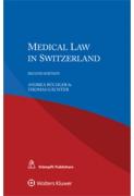 Cover of Medical Law in Switzerland