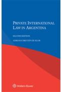Cover of Private International Law in Argentina