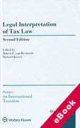 Cover of Legal Interpretation of Tax Law (eBook)