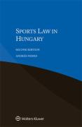 Cover of Sports Law in Hungary