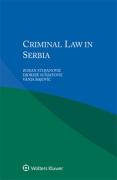 Cover of Criminal Law in Serbia