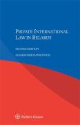 Cover of Private International Law in Belarus