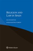 Cover of Religion and Law in Spain