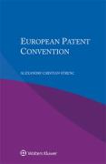 Cover of European Patent Convention