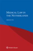 Cover of Medical Law in the Netherlands