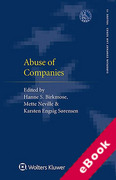 Cover of Abuse of Companies (eBook)