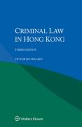 Cover of Criminal Law in Hong Kong