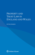 Cover of Property and Trust Law in England and Wales