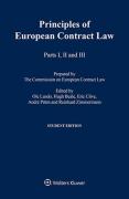 Cover of The Principles of European Contract Law: Parts I - III Student Edition