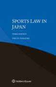 Cover of Sports Law in Japan
