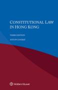 Cover of Constitutional Law in Hong Kong