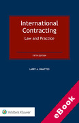 Cover of International Contracting: Law and Practice (eBook)