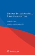 Cover of Private International Law in Argentina
