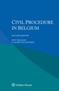 Cover of Civil Procedure in Belgium