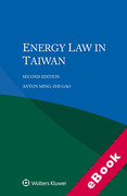 Cover of Energy Law in Taiwan (eBook)