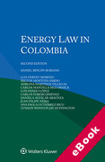 Cover of Energy Law in Colombia (eBook)