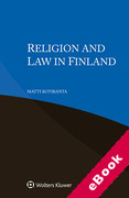 Cover of Religion and Law in Finland (eBook)