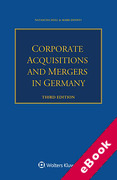 Cover of Corporate Aquisitions and Mergers in Germany (eBook)