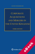 Cover of Corporate Acquisitions and Mergers in the United Kingdom (eBook)