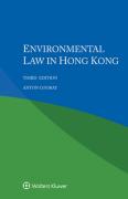 Cover of Environmental Law in Hong Kong