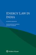 Cover of Energy Law in India