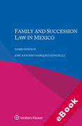 Cover of Family and Succession Law In Mexico (eBook)