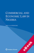Cover of Commercial and Economic Law in Nigeria (eBook)