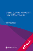 Cover of Intellectual Property Law in Macedonia (eBook)