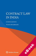 Cover of Contract Law in India (eBook)