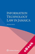 Cover of Information Technology Law in Jamaica (eBook)