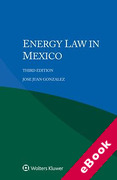 Cover of Energy Law in Mexico (eBook)