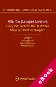 Cover of After the Damages Directive: Policy and Practice in the EU Member States and the United Kingdom (eBook)