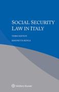Cover of Social Security Law in Italy (eBook)