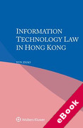 Cover of Information Technology Law in Hong Kong (eBook)