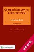 Cover of Competition Law in Latin America: A Practical Guide (eBook)