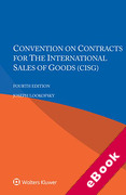 Cover of Convention on Contracts for the International Sale of Goods (CISG) (eBook)