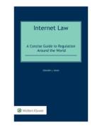 Cover of Internet Law: A Concise Guide to Regulation around the World