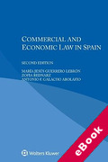 Cover of Commercial and Economic Law in Spain (eBook)