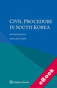 Cover of Civil Procedure in South Korea (eBook)