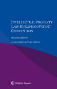 Cover of Intellectual Property Law: European Patent Convention