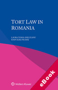 Cover of Tort Law in Romania (eBook)