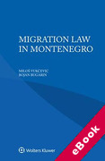 Cover of Migration Law in Montenegro (eBook)