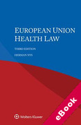 Cover of European Union Health Law (eBook)