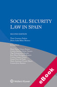 Cover of Social Security Law in Spain (eBook)
